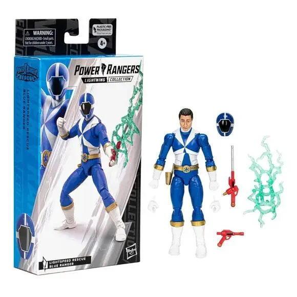 Power Rangers Lightning Collection Lightspeed Rescue Blue Ranger 6" Figure - Picture 3 of 6